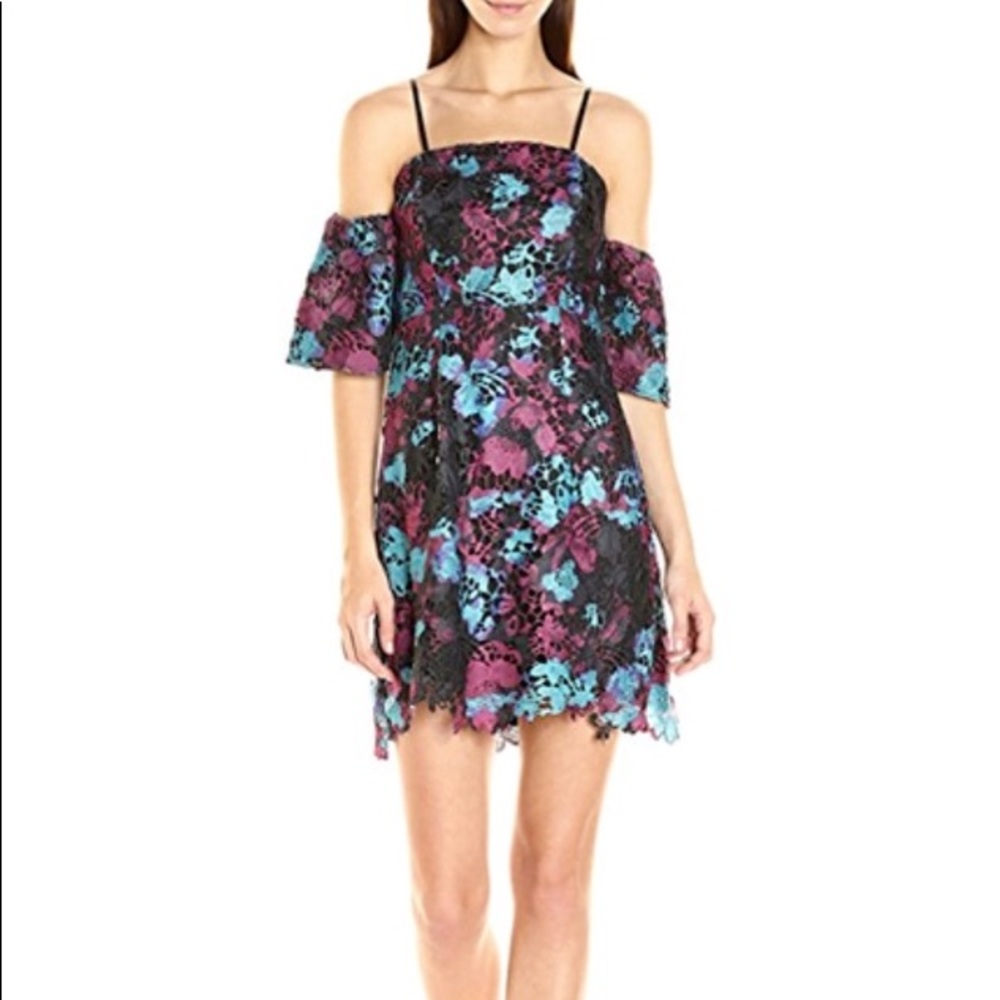 Plenty by Tracy Reese off shoulder cocktail dress